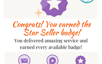 Celebrating Our Star Seller Badge